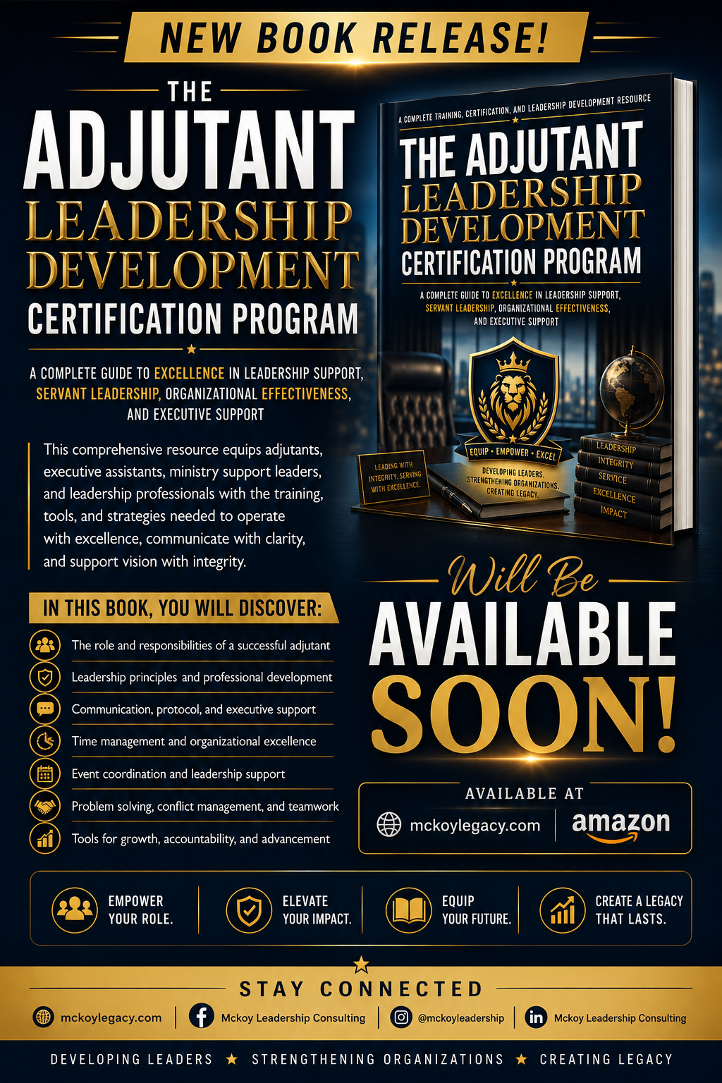 Adjutant Leadership Development Certification Program book cover